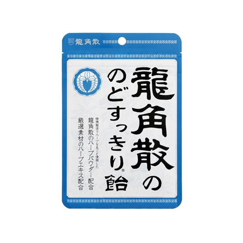 龙角散®薄荷味草本润喉糖果 88g
