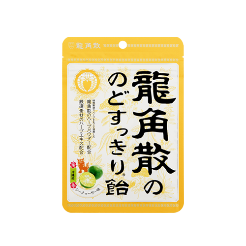 龙角散®柑橘味草本润喉糖果