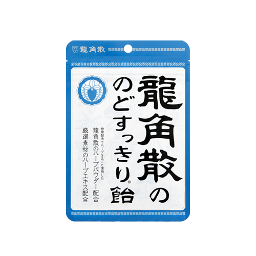 龙角散®薄荷味草本润喉糖 88g