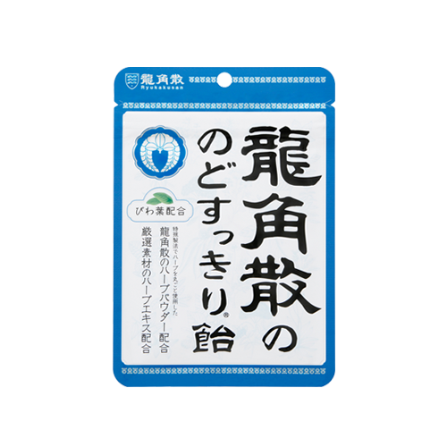 龙角散®薄荷味草本润喉糖果(含枇杷叶)100g