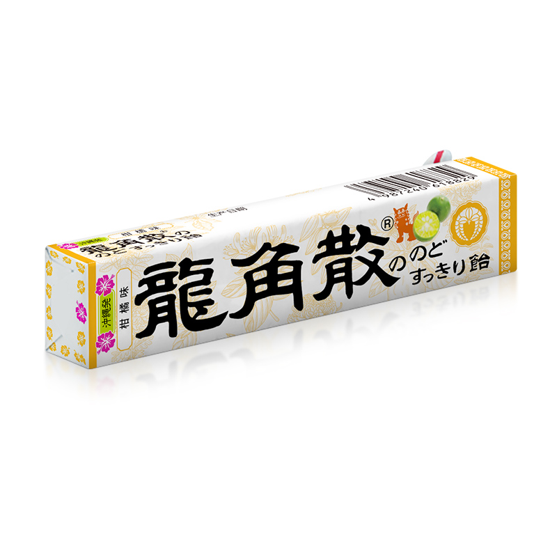 龙角散®柑橘味草本润喉糖果 条装 (中文包装)