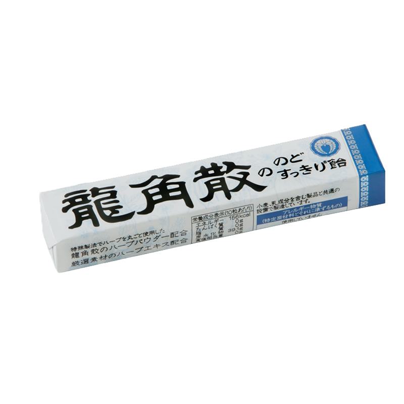 龙角散®薄荷味草本润喉糖果 条装
